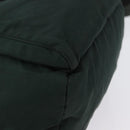 PRADA Backpack Nylon Green Silver Auth 173925-16