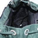 PRADA Backpack Nylon Green Silver Auth 173925-23