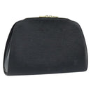 LOUIS VUITTON Epi Dauphine GM Cosmetic Pouch Black M48432 LV Auth 173926-1