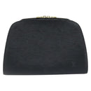LOUIS VUITTON Epi Dauphine GM Cosmetic Pouch Black M48432 LV Auth 173926-13