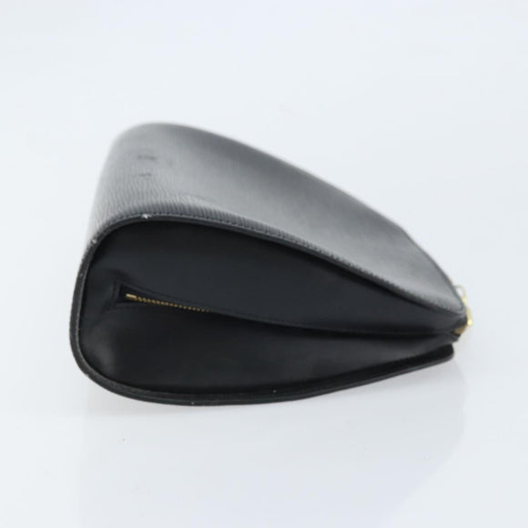 LOUIS VUITTON Epi Dauphine GM Cosmetic Pouch Black M48432 LV Auth 173926
