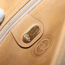 GUCCI Micro GG Supreme Shoulder Bag PVC Beige Gold Auth 173930-18