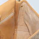 GUCCI Micro GG Supreme Shoulder Bag PVC Beige Gold Auth 173930-19