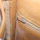 GUCCI Micro GG Supreme Shoulder Bag PVC Beige Gold Auth 173930-21