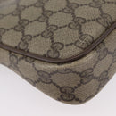 GUCCI GG Supreme Shoulder Bag PVC Beige Gold 97 02 068 Auth 173940-12