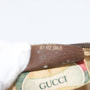 GUCCI GG Supreme Shoulder Bag PVC Beige Gold 97 02 068 Auth 173940-20