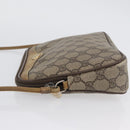 GUCCI GG Supreme Shoulder Bag PVC Beige Gold 97 02 068 Auth 173940-5