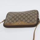 GUCCI GG Supreme Shoulder Bag PVC Beige Gold 97 02 068 Auth 173940-6