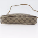 GUCCI GG Supreme Shoulder Bag PVC Beige Gold 97 02 068 Auth 173940-9