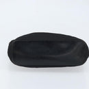 GUCCI Bamboo Hand Bag Canvas Black Silver 000 1998 0540 Auth 173942-5