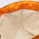 GUCCI GG Canvas Tote Bag Nylon Orange 282439 Auth 173944-18