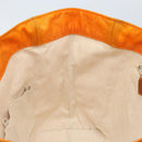 GUCCI GG Canvas Tote Bag Nylon Orange 282439 Auth 173944-19