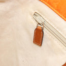 GUCCI GG Canvas Tote Bag Nylon Orange 282439 Auth 173944-20