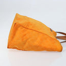 GUCCI GG Canvas Tote Bag Nylon Orange 282439 Auth 173944-3