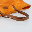 GUCCI GG Canvas Tote Bag Nylon Orange 282439 Auth 173944-7