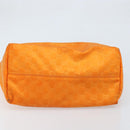 GUCCI GG Canvas Tote Bag Nylon Orange 282439 Auth 173944-5