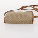 CELINE Macadam Canvas Shoulder Bag PVC Leather 2 Set Beige Auth 173954-15