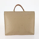 CELINE Macadam Canvas Shoulder Bag PVC Leather 2 Set Beige Auth 173954-3