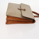 CELINE Macadam Canvas Shoulder Bag PVC Leather 2 Set Beige Auth 173954-4