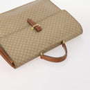 CELINE Macadam Canvas Shoulder Bag PVC Leather 2 Set Beige Auth 173954-5