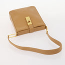 GIVENCHY Fendi Cartier Zucchino Canvas Bag Leather 3 Set Bordeaux Auth 173955-12