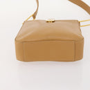 GIVENCHY Fendi Cartier Zucchino Canvas Bag Leather 3 Set Bordeaux Auth 173955-14