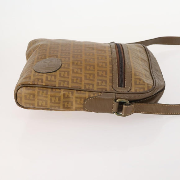 GIVENCHY Fendi Cartier Zucchino Canvas Bag Leather 3 Set Bordeaux Auth 173955