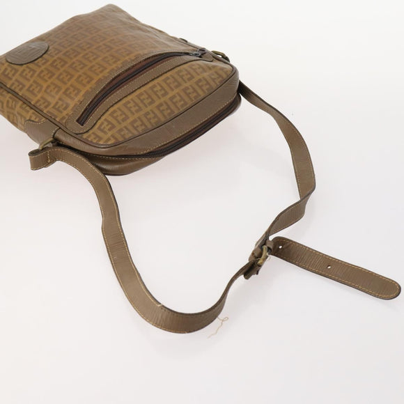 GIVENCHY Fendi Cartier Zucchino Canvas Bag Leather 3 Set Bordeaux Auth 173955