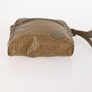 GIVENCHY Fendi Cartier Zucchino Canvas Bag Leather 3 Set Bordeaux Auth 173955-7