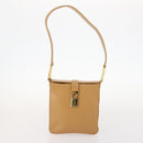 GIVENCHY Fendi Cartier Zucchino Canvas Bag Leather 3 Set Bordeaux Auth 173955-9