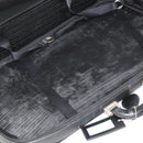 PRADA Boston Bag Nylon Black Silver Auth 173960A-25
