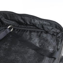 PRADA Boston Bag Nylon Black Silver Auth 173960A-26