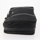 PRADA Boston Bag Nylon Black Silver Auth 173960A-4
