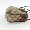 GUCCI GG Supreme Web Sherry Line Bag PVC Beige Gold 89 02 066 Auth 173966-4