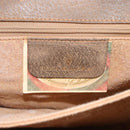 GUCCI GG Supreme Shoulder Bag PVC Leather Beige Gold 116 02 067 Auth 173967-16