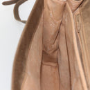 GUCCI GG Supreme Shoulder Bag PVC Leather Beige Gold 116 02 067 Auth 173967-19