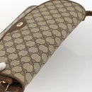 GUCCI GG Supreme Shoulder Bag PVC Leather Beige Gold 116 02 067 Auth 173967-6
