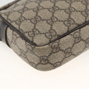 GUCCI GG Supreme Shoulder Bag PVC Beige Gold 201447 Auth 173968-18