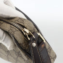 GUCCI GG Supreme Shoulder Bag PVC Beige Gold 201447 Auth 173968-8