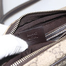 GUCCI GG Supreme Shoulder Bag PVC Beige Gold 201447 Auth 173968-12
