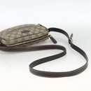 GUCCI GG Supreme Shoulder Bag PVC Beige Gold 201447 Auth 173968-7