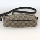 GUCCI GG Supreme Shoulder Bag PVC Beige Gold 201447 Auth 173968-5