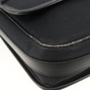 BURBERRY Shoulder Bag Nylon Black Silver Auth 173971-14