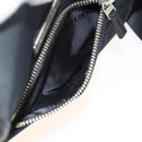 BURBERRY Shoulder Bag Nylon Black Silver Auth 173971-23