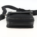 BURBERRY Shoulder Bag Nylon Black Silver Auth 173971-5