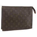 LOUIS VUITTON Monogram Poche Toilette 26 Pouch M47542 LV Auth 173974-1