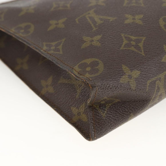 LOUIS VUITTON Monogram Poche Toilette 26 Pouch M47542 LV Auth 173974