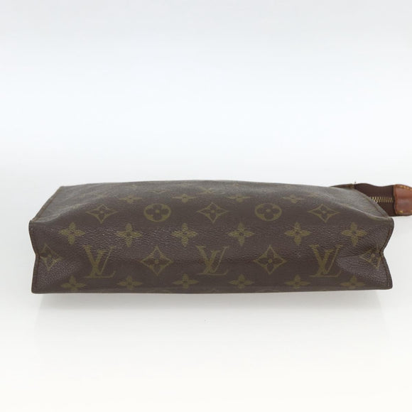 LOUIS VUITTON Monogram Poche Toilette 26 Pouch M47542 LV Auth 173974