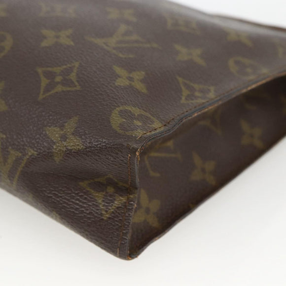 LOUIS VUITTON Monogram Poche Toilette 26 Pouch M47542 LV Auth 173974