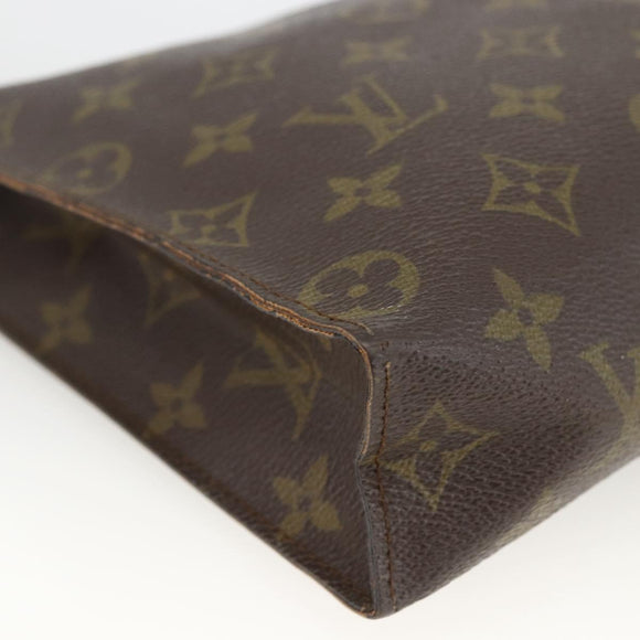 LOUIS VUITTON Monogram Poche Toilette 26 Pouch M47542 LV Auth 173974